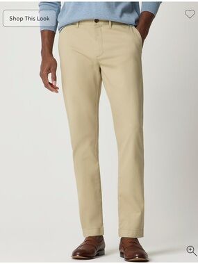 J Crew Men's Chino Pants in Khaki